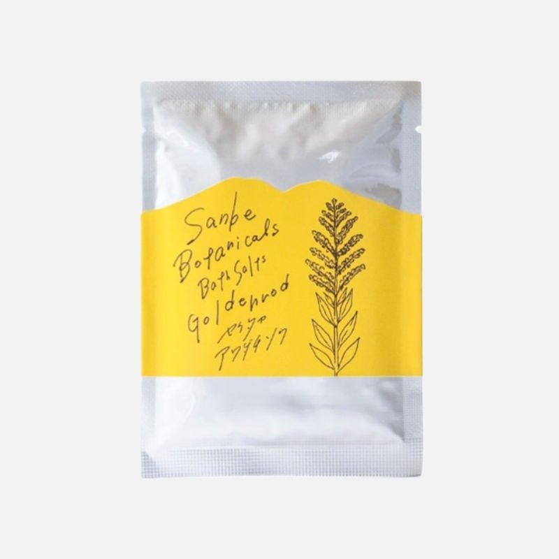 SANBE Botanicals〈セイタカアワダチソウ〉百済浦の藻塩バスソルト